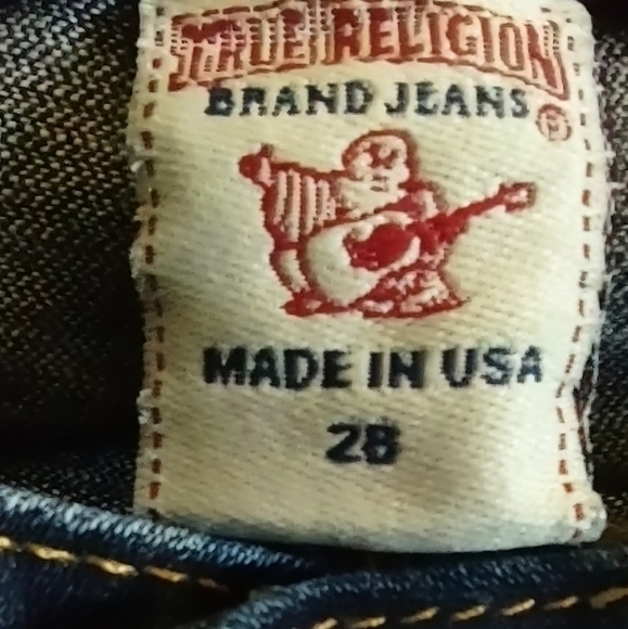 True Religion Straight Cut Jean's| 28 - Picture 5 of 7